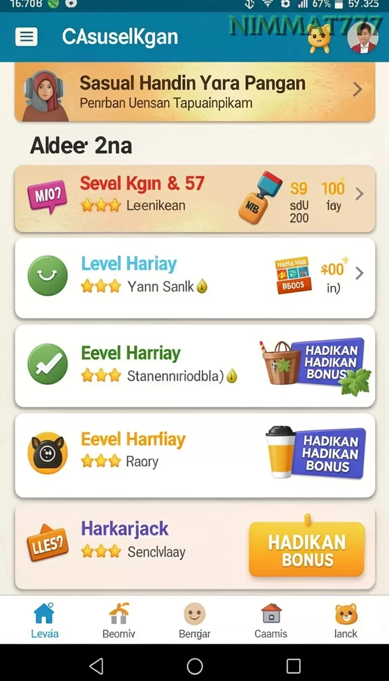 Cuplikan layar 988BET — pengaturan akun